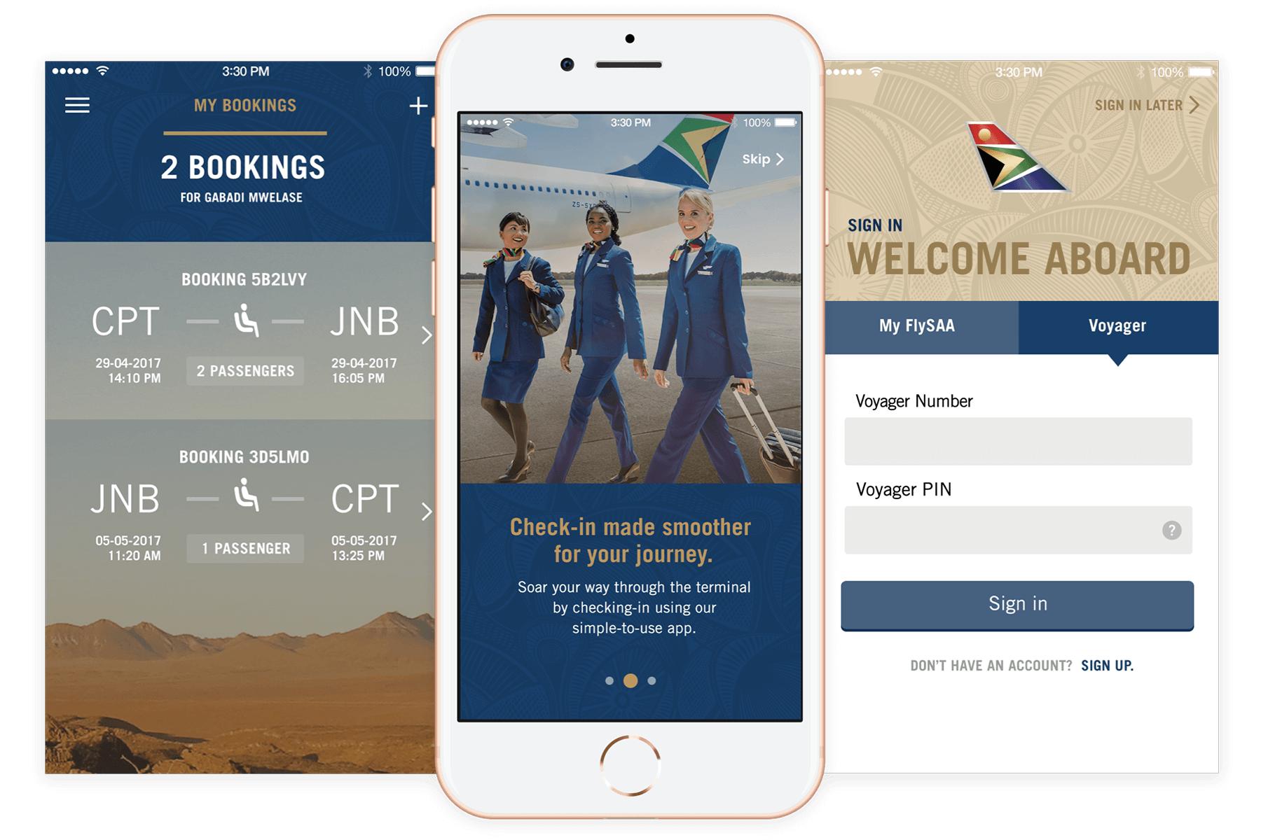 SAA app features